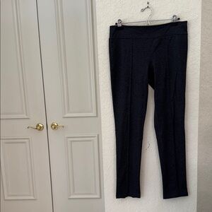 Andrew Marc Women's Dark Gray Straight Leg Pants